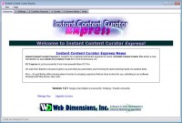Instant Content Curator Express (ICC Express)
